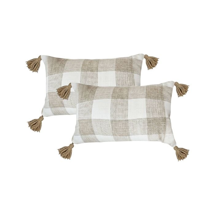 SOGA 2X 30CM Lumbar Throw Pillows