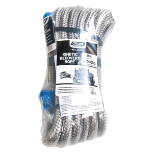 GRUNT 19mm x 9m 9000Kg Kinetic Nylon Recovery Rope