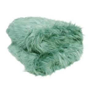 Bloomington Spring Tone Faux Fur Long Hair Extra Large Throw Blanket Frost
