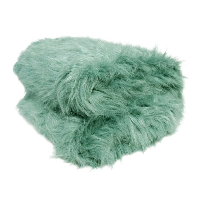 Bloomington Spring Tone Faux Fur Long Hair Extra Large Throw Blanket Frost