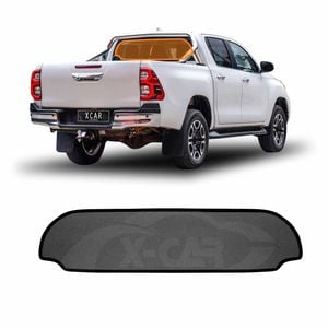 Rear Windscreen Sun Shade for Toyota Hilux SR5 Double Cab 2015-2025 Car Wind Screen Sun