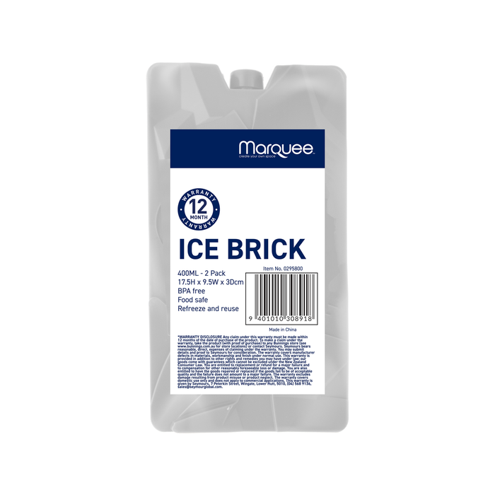 Marquee 400ml Ice Brick - 2 pack
