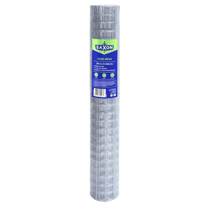 Saxon 600mm x 3m Cage Wire Mesh