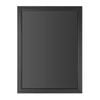 Olympia Wallboard Wooden Frame Black 600x800mm Chalkboard Signage