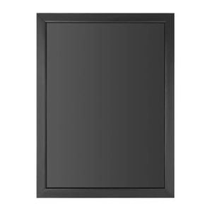 Olympia Wallboard Wooden Frame Black 600x800mm Chalkboard Signage