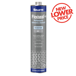 Selleys 310ml Grey Flexiseal  FC Polyurethane Construction Sealant And Adhesive