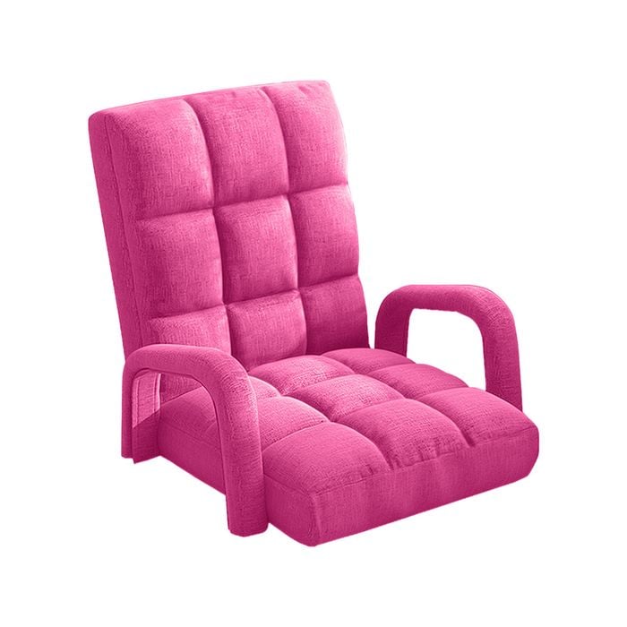 SOGA Foldable Lounge Cushion Adjustable Floor Lazy Recliner Chair