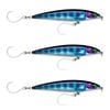 3x Rapala 12cm Saltwater X Rap Long Cast Shallow Minnow Fish Lures - Bonito