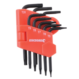 Kincrome 8 Piece Mini Tamperproof TORX® Hex Key Wrench Set