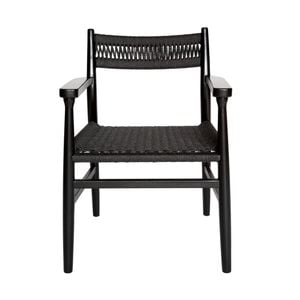 SK Designer Living | Replica Hans Wegner CH37 Armchair - Black