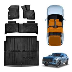 3d Floor Mats Boot Liner For Jaecoo J7 Lower Boot Level 2024-onwards All Weather Heavy Duty Cargo Car Trunk Luggage Tray