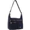 Pierre Cardin Nylon Anti - Theft Cross Body Bag - Navy