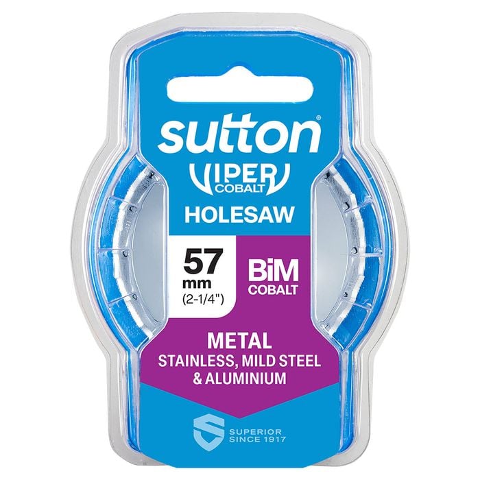 Sutton Tools 57mm Viper Cobalt Bi-Metal Holesaw    
