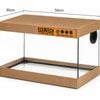 Eco Tech Glass Reptile Terrarium Tank 50 x 30 x 35cm