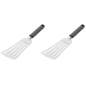 2PK KitchenAid Classic Metal Flex Turner/Spatula Cooking Utensil Charcoal Grey
