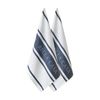 2PK Ladelle Bella Casa Cotton Kitchen Tea Towels 50x70cm Regatta Blue