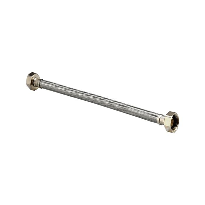 Kinetic 225mm Stainless Steel Flexible Braided Hose Water Connector