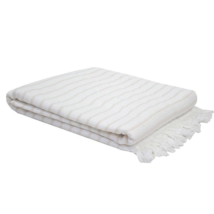Bambury Haven Throw - Shell