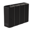 Promax 5,000L Black Slimline Tank