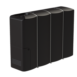 Promax 5,000L Black Slimline Tank