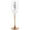 Eighteen Rose Gold Stem Champagne Glass 300ml 25cm Drinking Cup