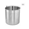 SOGA 50L 18/10 Stainless Steel Stockpot Strainer with Handle