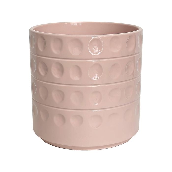 Astin Sinclair 205 x 200mm Peach Blush Dots Ceramic Pot
