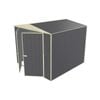 Build-a-Shed 2.3 x 2.3 x 2.3m Gable No Side Doors Shed - Grey
