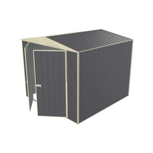 Build-a-Shed 2.3 x 2.3 x 2.3m Gable No Side Doors Shed - Grey