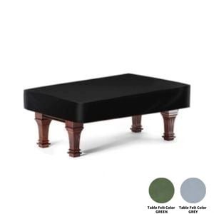 Topone Billiard/pool Table Dust Cover Ultimate Protection For 7ft/8ft/9ft Tables - Black, 7ft Table Dust Cover