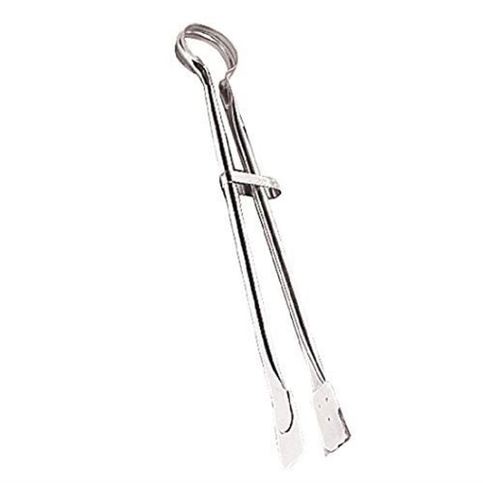 Vogue Steak Tongs Extra Long Stainless Steel Commercial Kitchen Bbq Utensil 530mm