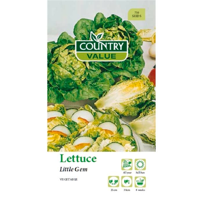 Country Value Seed Lettuce Little Gem