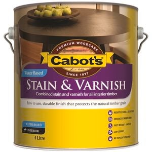 Cabot's 4L Tint Base Water Based Stain And Varnish