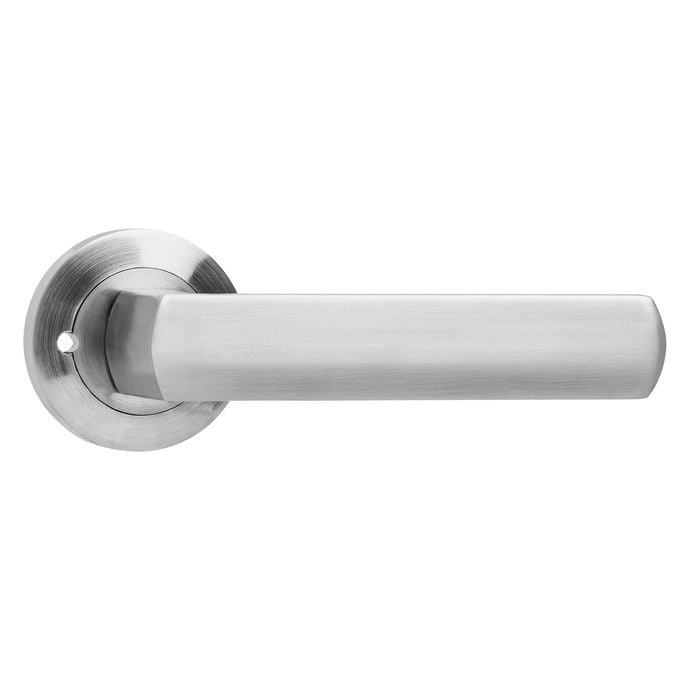 Lemaar Satin Chrome Pombal Privacy Set
