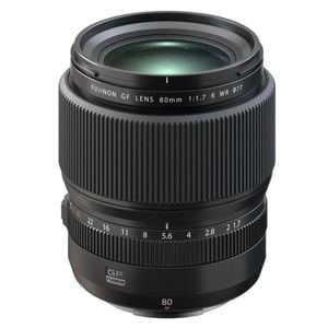 Fujifilm GF 80mm f/1.7 R WR Lens