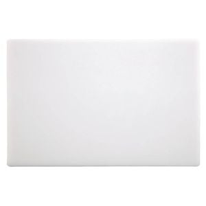 Hygiplas Chopping Board Low Density White 450x300x10mm Commercial Kitchen Food Prep