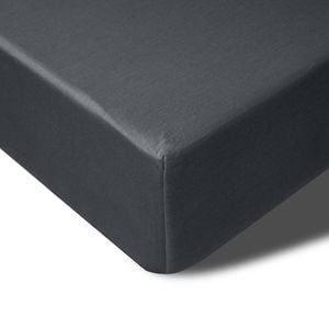 Accessorize Bedroom Collection Bamboo Cotton Fitted Sheet Charcoal