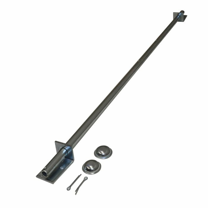 Move It 450 - 900mm 5/8" Adjustable Axle With Caps