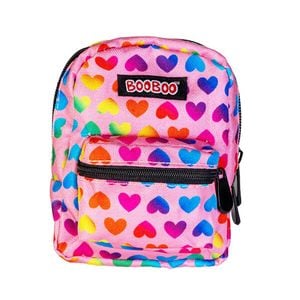 MDI BooBoo Backpack Minis Heart Pink Novelty Mini Bag/Purse 11x15cm Kids 3y+
