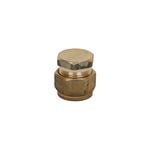 Brasshards 15mm Brass Compression Stop LF