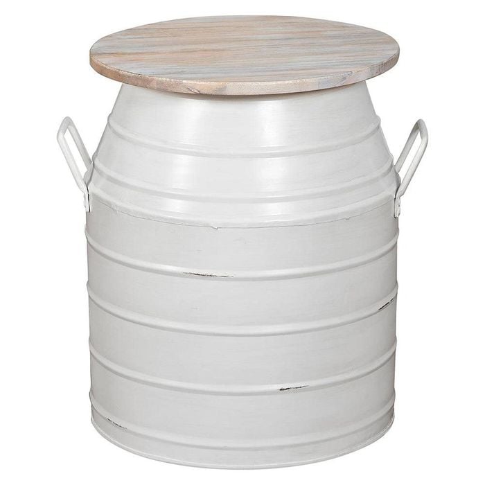Milking Can Side Table