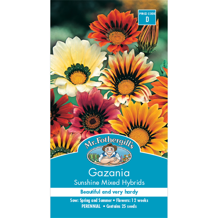Mr Fothergill's Gazania Sunshine F1 Seeds