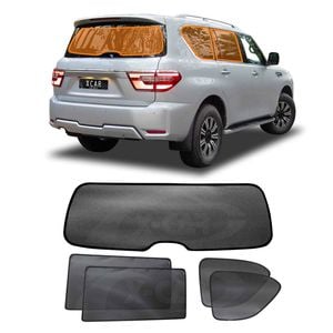 Window Sun Shades for Nissan Patrol 2012-Onwards Y62 Series Rear Windscreen Shade Blind