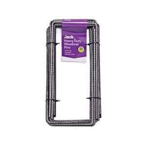 Jack 200 x 90 x 4mm Heavy Duty Weedmat Pins - 20 Pack