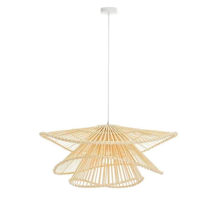 Lexi Lighting Talia Rattan Pendant Light