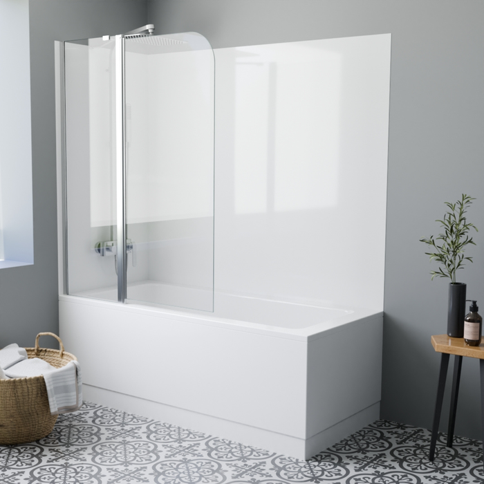 Stein 1100 x 1430mm Lunar Bath Screen - Bunnings New Zealand