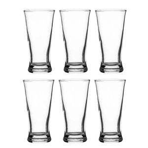 Crown Pilsner Beer Glasses 200ml | Set Of 6