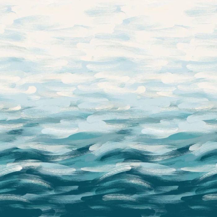 Wallpaper Trader Seascape, Turquoise