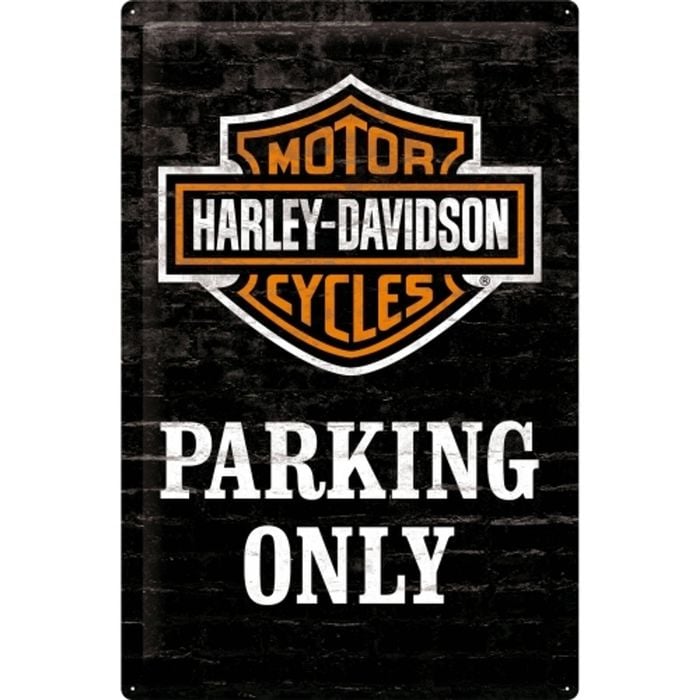 Nostalgic Art Harley-Davidson Parking Only 40x60cm Metal XL Sign