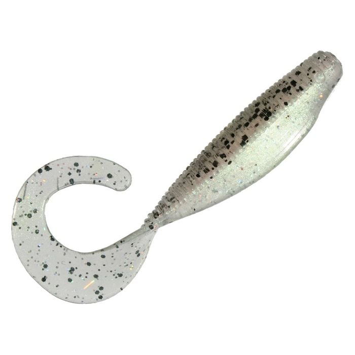 5PK Zman Curly Tail Streakz Curly Tailz Plastics Lures Elaztech Bad Shad 4 Inch